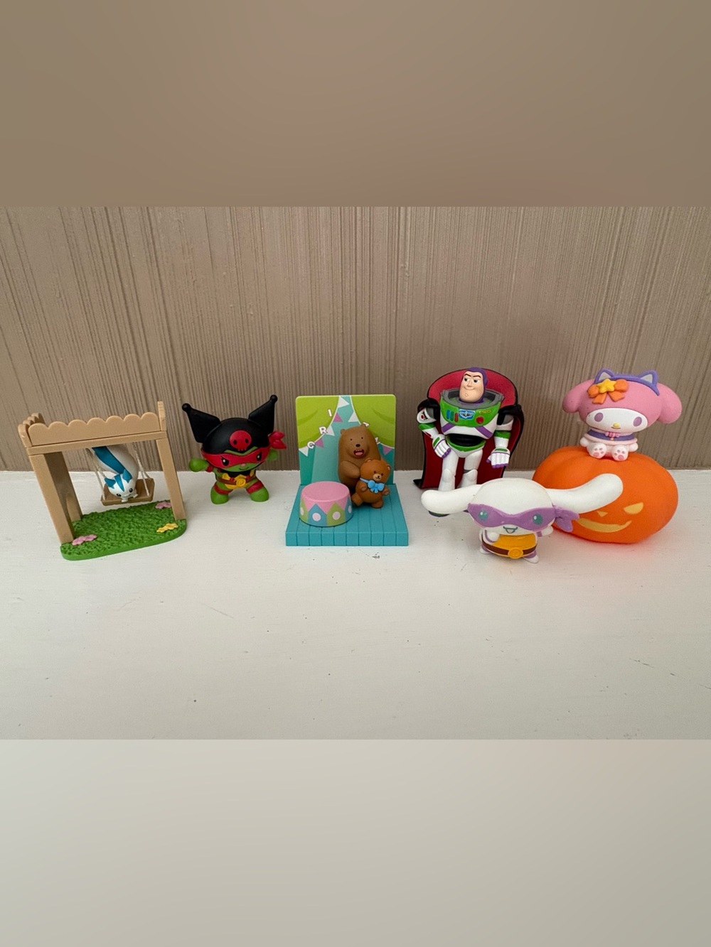 Trinkets- Mixed Character Mini Figure Lot- Sanrio, Disney/Pixar, Tokidoki & More